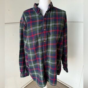 Chaps Men's Plaid Shirt - Red, Green, Blue